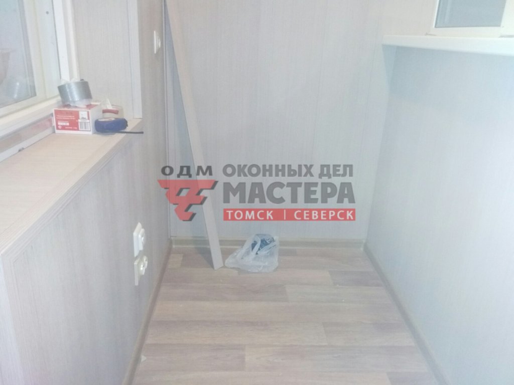 Отделка балкона в Томске